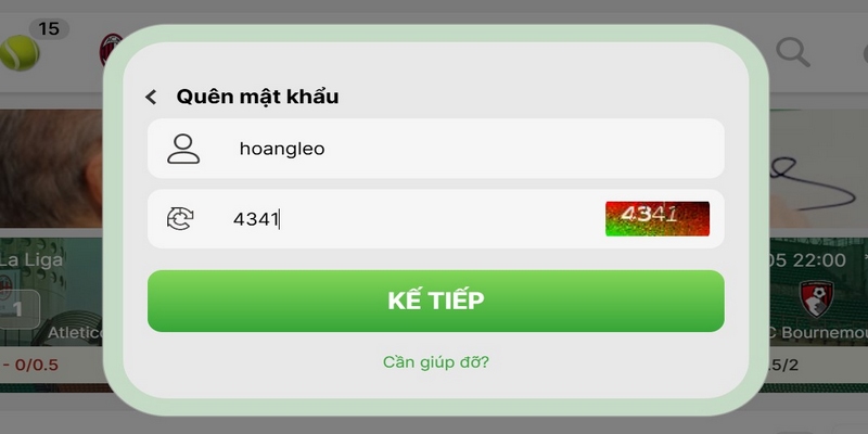 Vấn đề thường gặp về việc người chơi quên mật khẩu cá nhân
